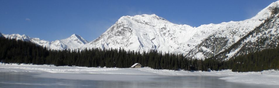 Lago Palù ghiacciato